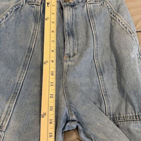 C/MEO Collective Peripheral High Rise Jeans Snap Gather Ankle Size Medium / 6 - Picture 12 of 14